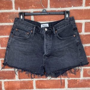 Agolde black shorts